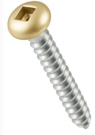 8A200SSP0Z/CH 8A X 2 SQ PAN SMS ZINC PT.CHAMPAGNE